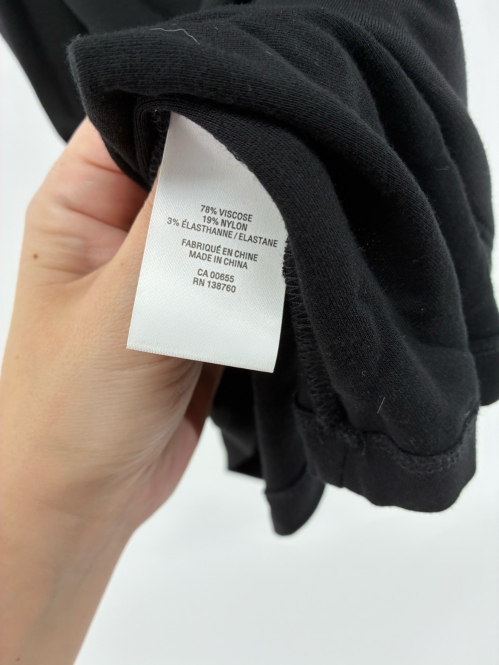 Sleeveless Black Cowl Neck Top - Picture 4 of 8